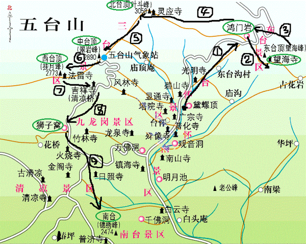 五台山自驾游攻略一日游,五台山自驾游攻略一日游最佳路线-第3张图片-阳光出游网