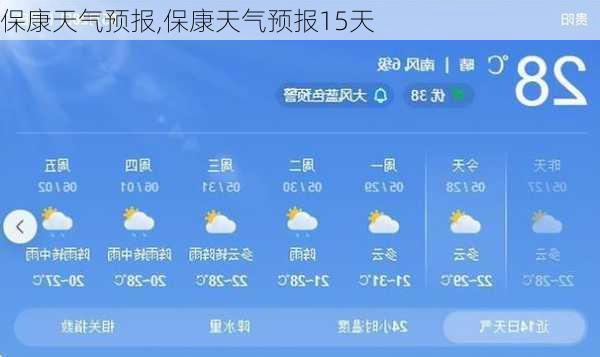 保康天气预报,保康天气预报15天-第3张图片-阳光出游网