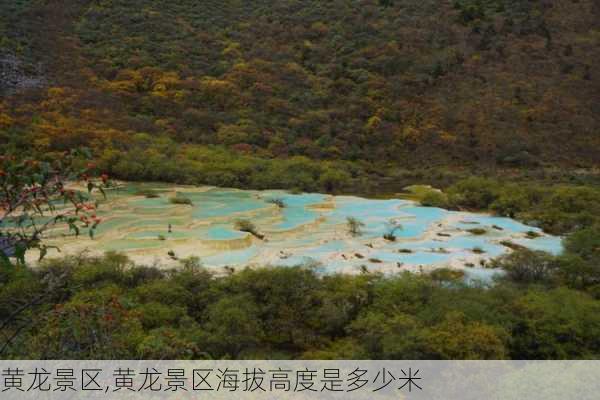 黄龙景区,黄龙景区海拔高度是多少米-第3张图片-阳光出游网