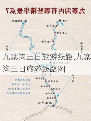 九寨沟三日旅游线路,九寨沟三日旅游线路图-第3张图片-阳光出游网