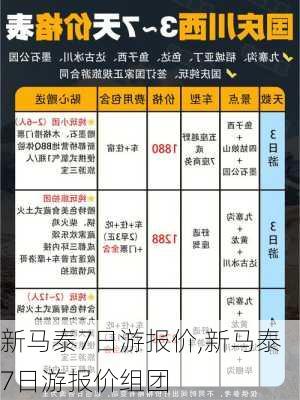 新马泰7日游报价,新马泰7日游报价组团-第1张图片-阳光出游网