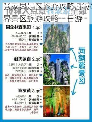 张家界景区旅游攻略,张家界景区旅游攻略一日游-第2张图片-阳光出游网