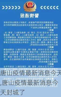 唐山疫情最新消息今天,唐山疫情最新消息今天封城了-第3张图片-阳光出游网