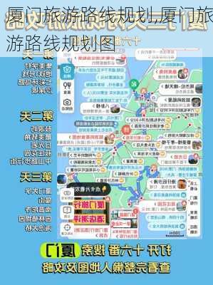 厦门旅游路线规划,厦门旅游路线规划图-第1张图片-阳光出游网