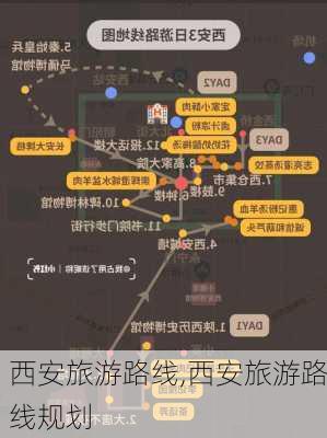 西安旅游路线,西安旅游路线规划-第2张图片-阳光出游网