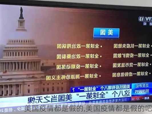 美国疫情都是假的,美国疫情都是假的吧-第2张图片-阳光出游网