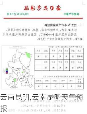 云南昆明,云南昆明天气预报-第3张图片-阳光出游网