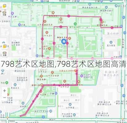 798艺术区地图,798艺术区地图高清-第1张图片-阳光出游网