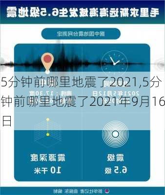 5分钟前哪里地震了2021,5分钟前哪里地震了2021年9月16日-第2张图片-阳光出游网