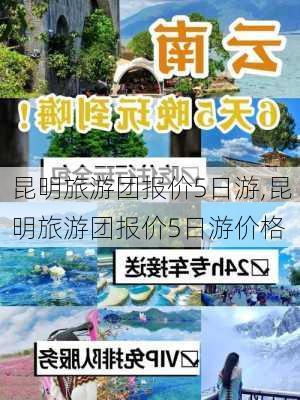 昆明旅游团报价5日游,昆明旅游团报价5日游价格-第3张图片-阳光出游网