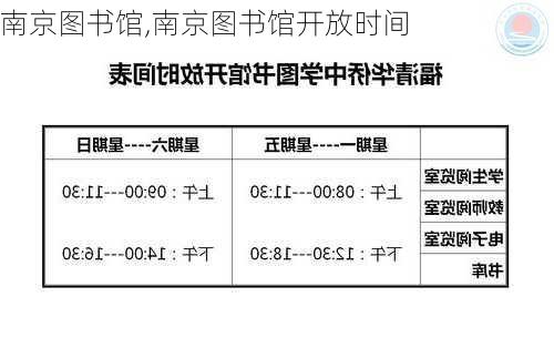 南京图书馆,南京图书馆开放时间-第1张图片-阳光出游网