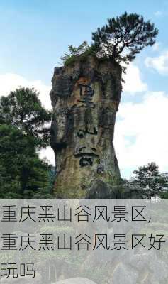 重庆黑山谷风景区,重庆黑山谷风景区好玩吗-第1张图片-阳光出游网