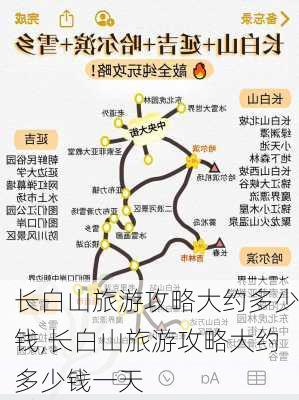 长白山旅游攻略大约多少钱,长白山旅游攻略大约多少钱一天-第2张图片-阳光出游网