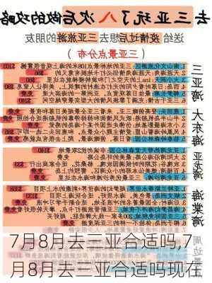 7月8月去三亚合适吗,7月8月去三亚合适吗现在-第3张图片-阳光出游网