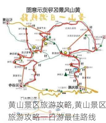 黄山景区旅游攻略,黄山景区旅游攻略一日游最佳路线-第1张图片-阳光出游网