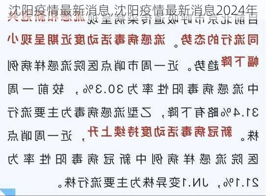 沈阳疫情最新消息,沈阳疫情最新消息2024年-第1张图片-阳光出游网