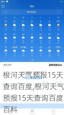 根河天气预报15天查询百度,根河天气预报15天查询百度百科-第3张图片-阳光出游网