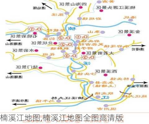 楠溪江地图,楠溪江地图全图高清版-第3张图片-阳光出游网