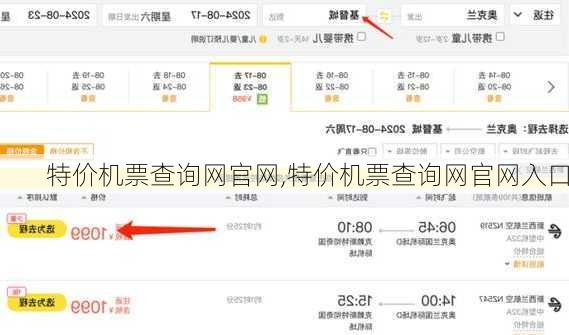 特价机票查询网官网,特价机票查询网官网入口-第2张图片-阳光出游网