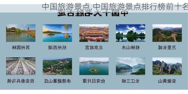 中国旅游景点,中国旅游景点排行榜前十名-第1张图片-阳光出游网