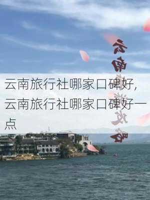 云南旅行社哪家口碑好,云南旅行社哪家口碑好一点-第2张图片-阳光出游网