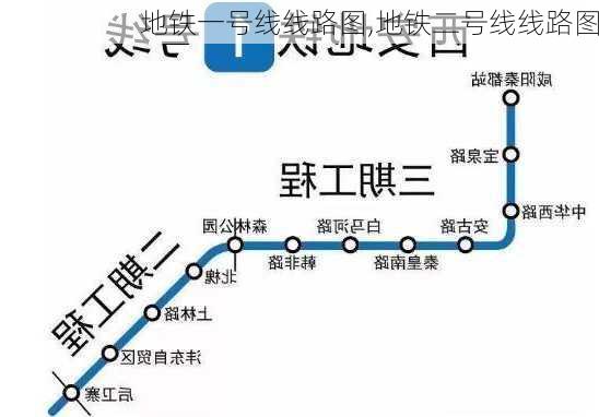 地铁一号线线路图,地铁二号线线路图-第2张图片-阳光出游网