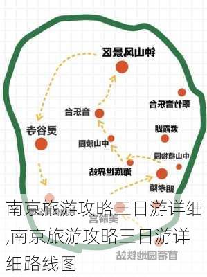 南京旅游攻略三日游详细,南京旅游攻略三日游详细路线图-第3张图片-阳光出游网