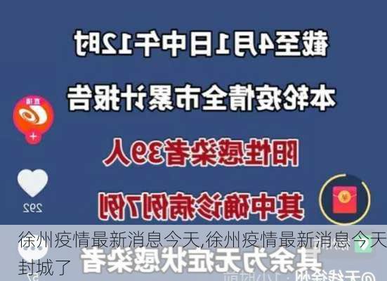 徐州疫情最新消息今天,徐州疫情最新消息今天封城了-第2张图片-阳光出游网