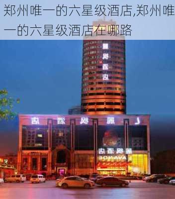 郑州唯一的六星级酒店,郑州唯一的六星级酒店在哪路-第3张图片-阳光出游网