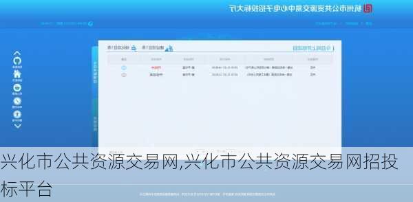 兴化市公共资源交易网,兴化市公共资源交易网招投标平台-第2张图片-阳光出游网